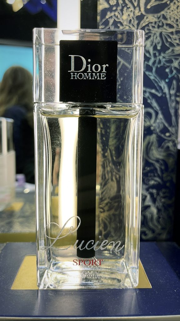 Gravure parfum Dior Noémie Keren Bordeaux