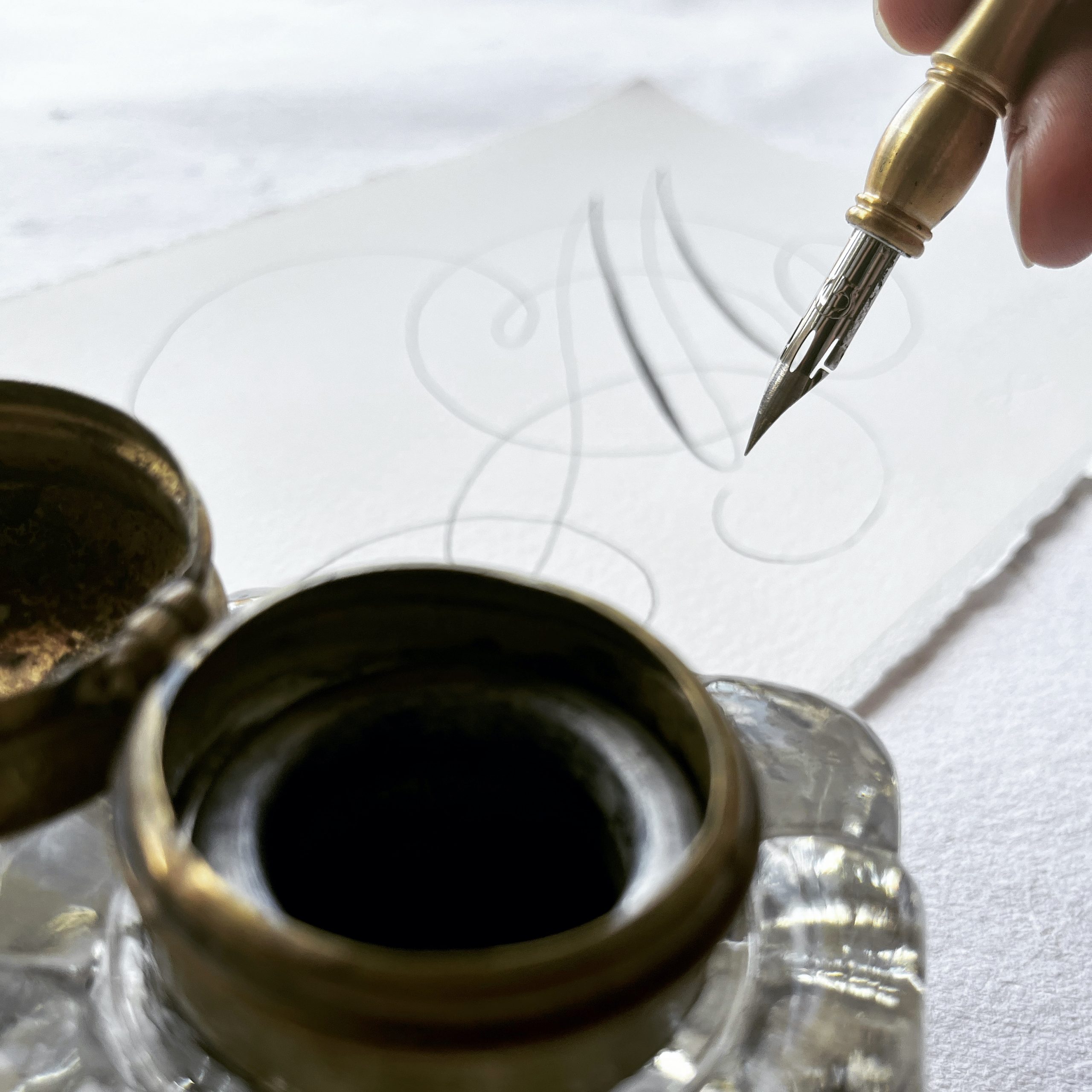 French calligraphy noémie keren