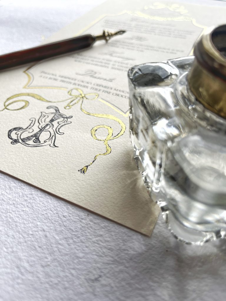 The most prestigious Bordeaux luxury calligraphy