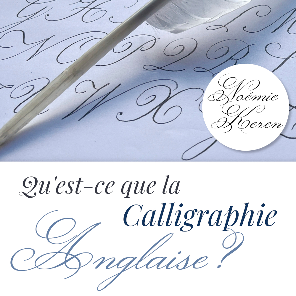 calligraphie anglaise définition