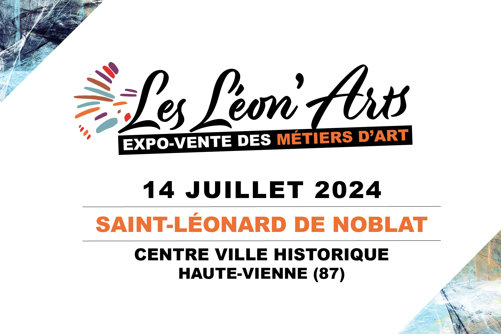 Exposition des métiers d’art à Saint-Léonard-de-Noblat (87)