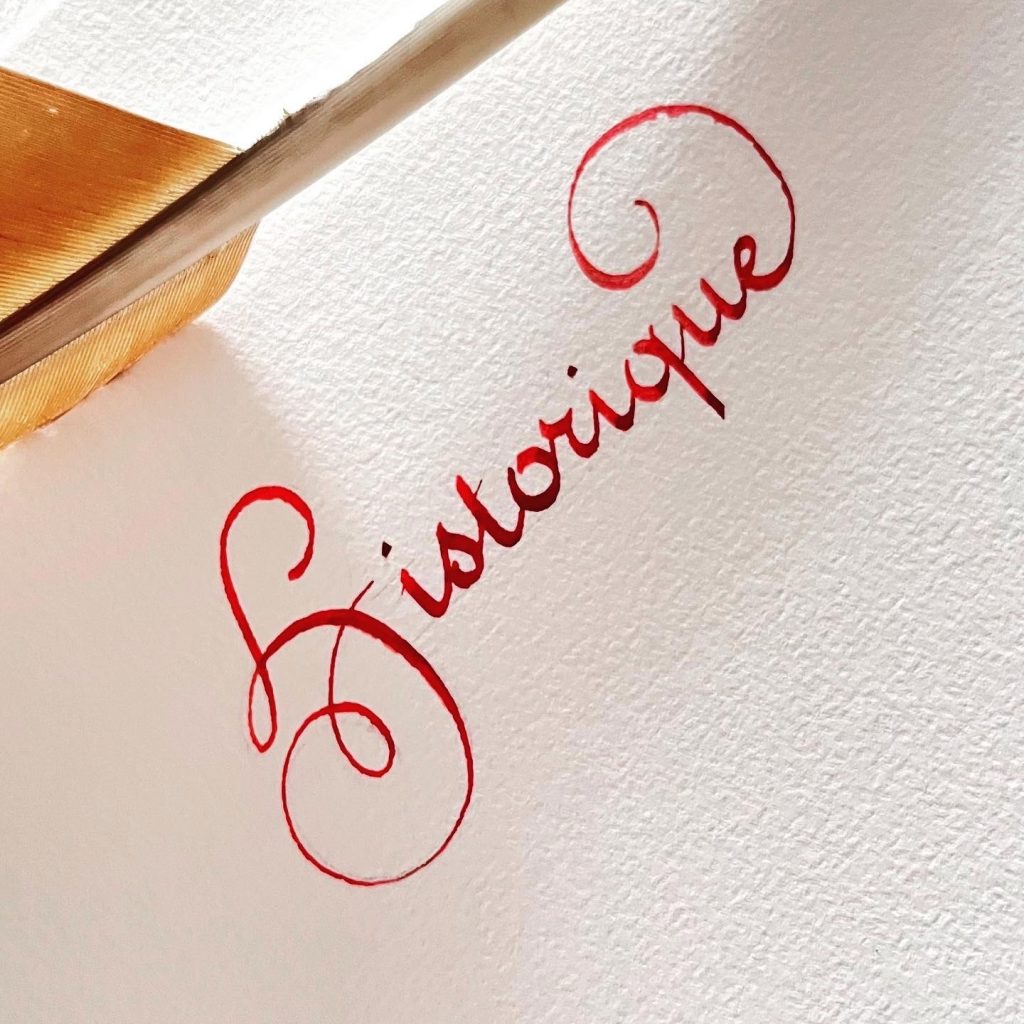 stage calligraphie française