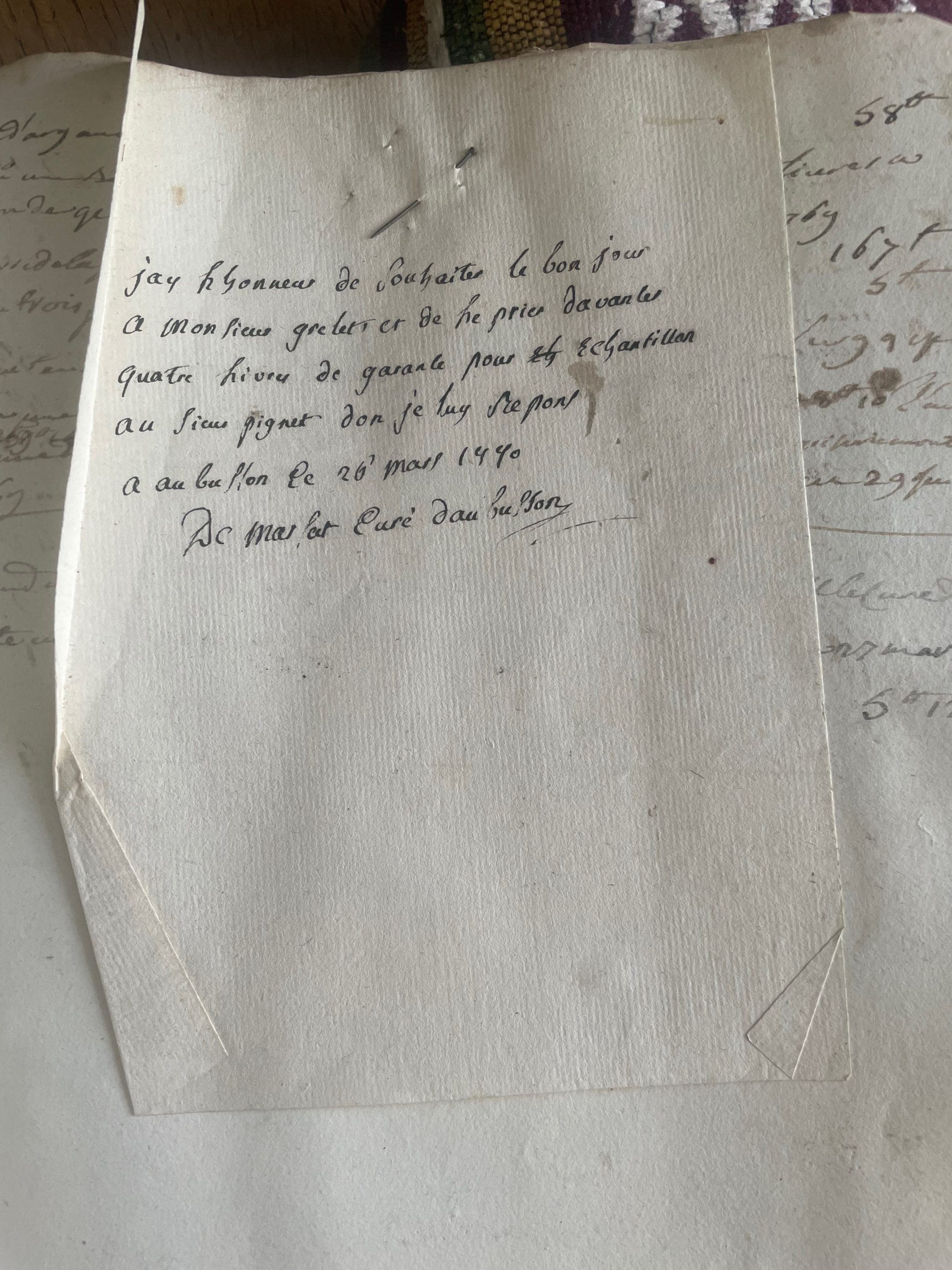 Conférence histoire de l&rsquo;écriture – Aubusson